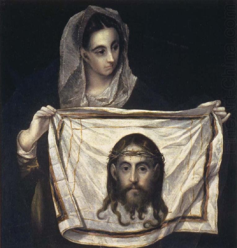 El Greco St Veronica  Holding the Veil china oil painting image